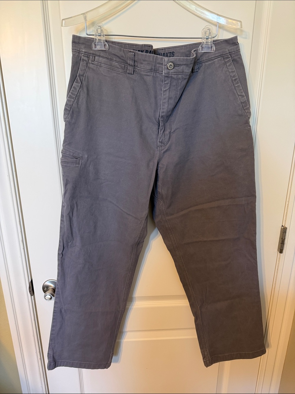 Duluth Trading Co Gray Ballroom Cargo Pants